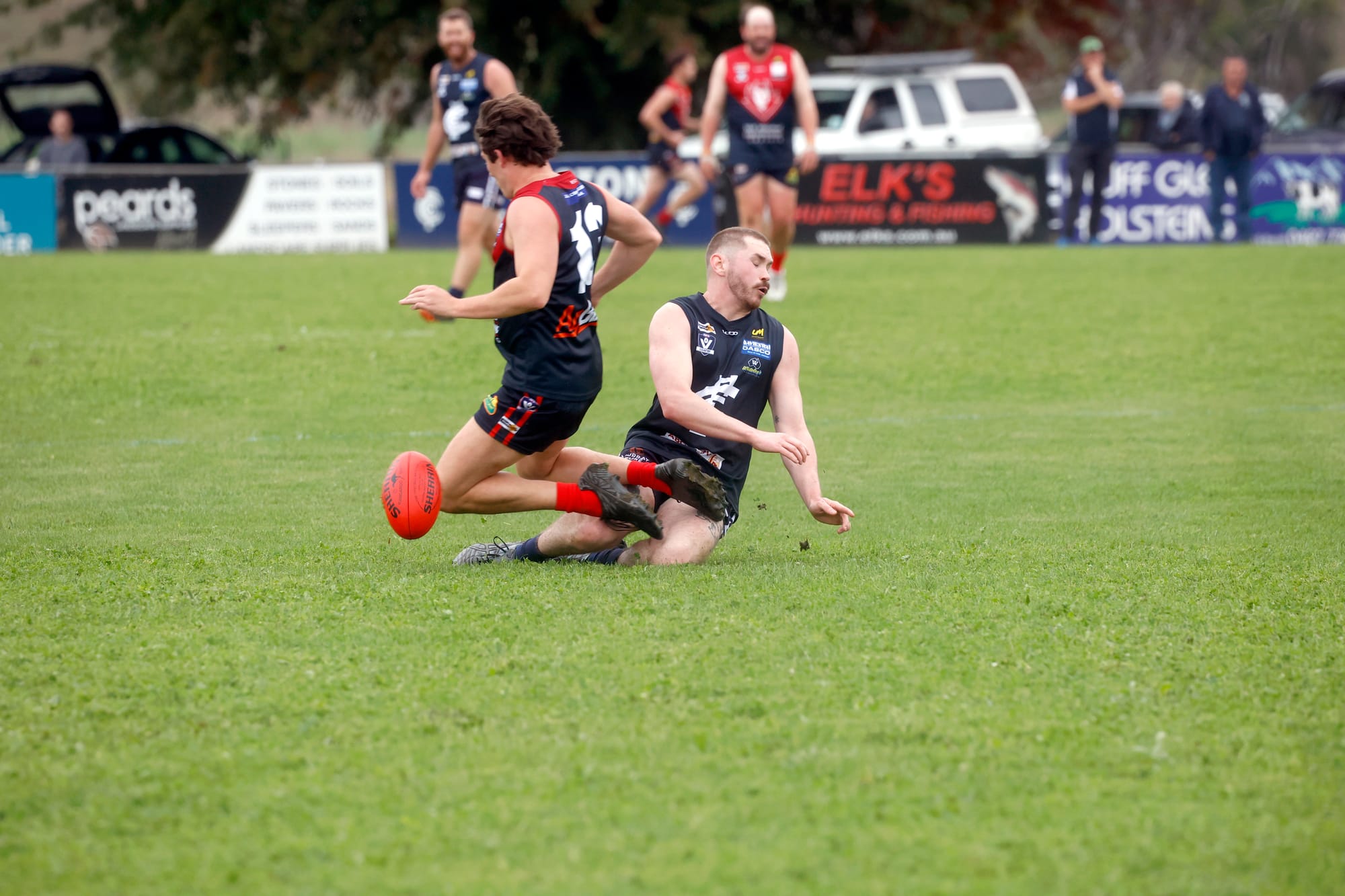 Blues set the pace after two rounds