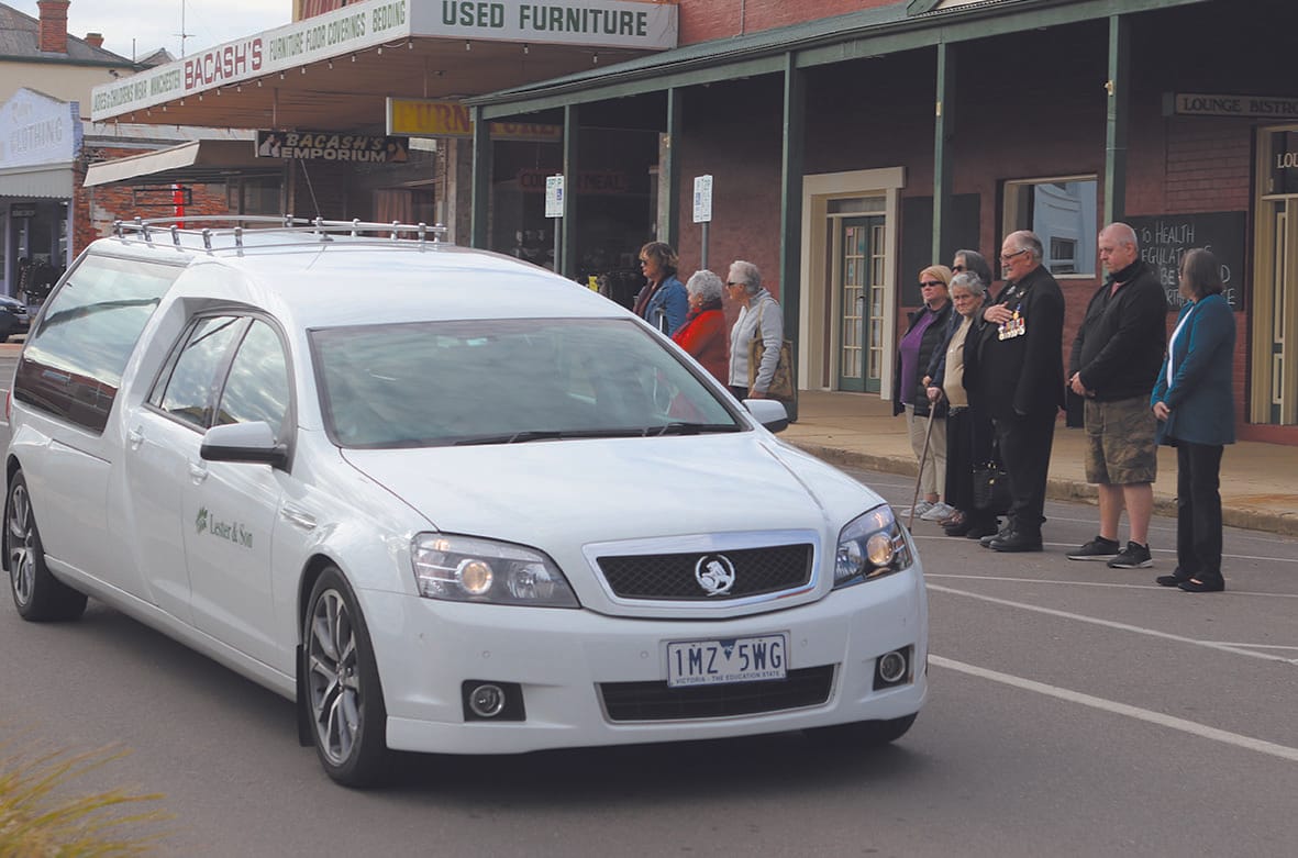 One of the last WWII veterans is laid to rest