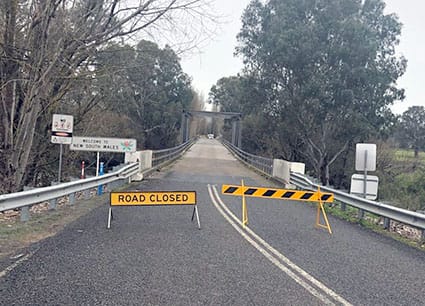 Tintaldra crossing opens to traffic this afternoon post image